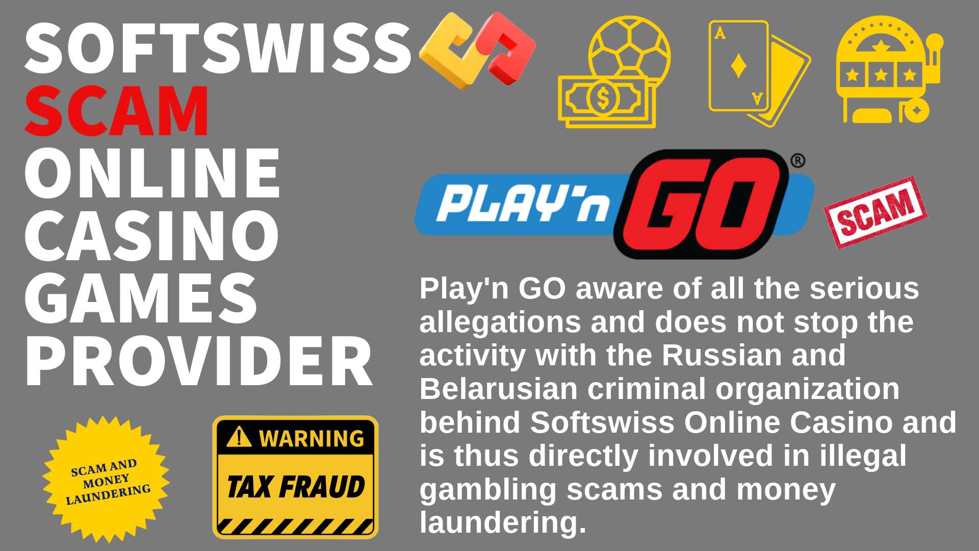 Play'n GO - softswiss scam - Casino by Softswiss